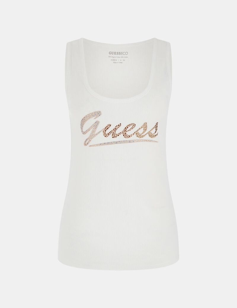 Front logo tank top