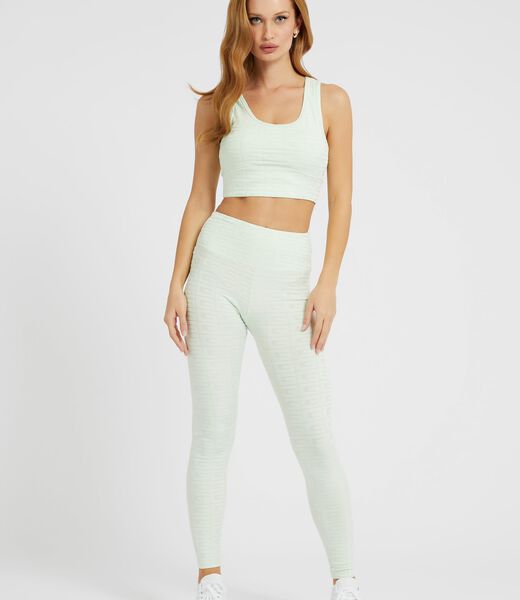 All Over Jacquard Logo Leggings