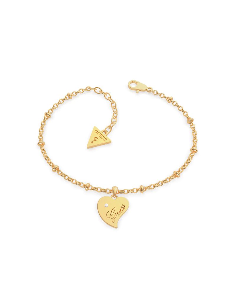 Women's Queen Of Heart Gold Bracelet