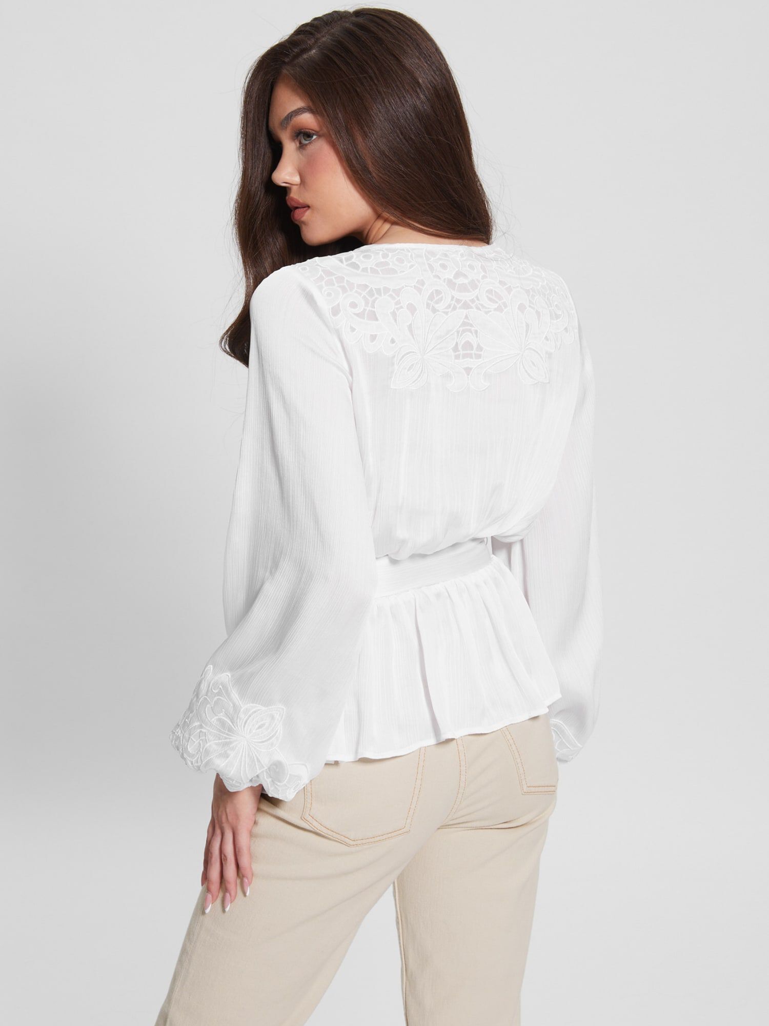 Shop GUESS Online Peplum Top