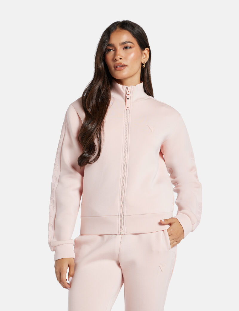 Front zip sweatshirt