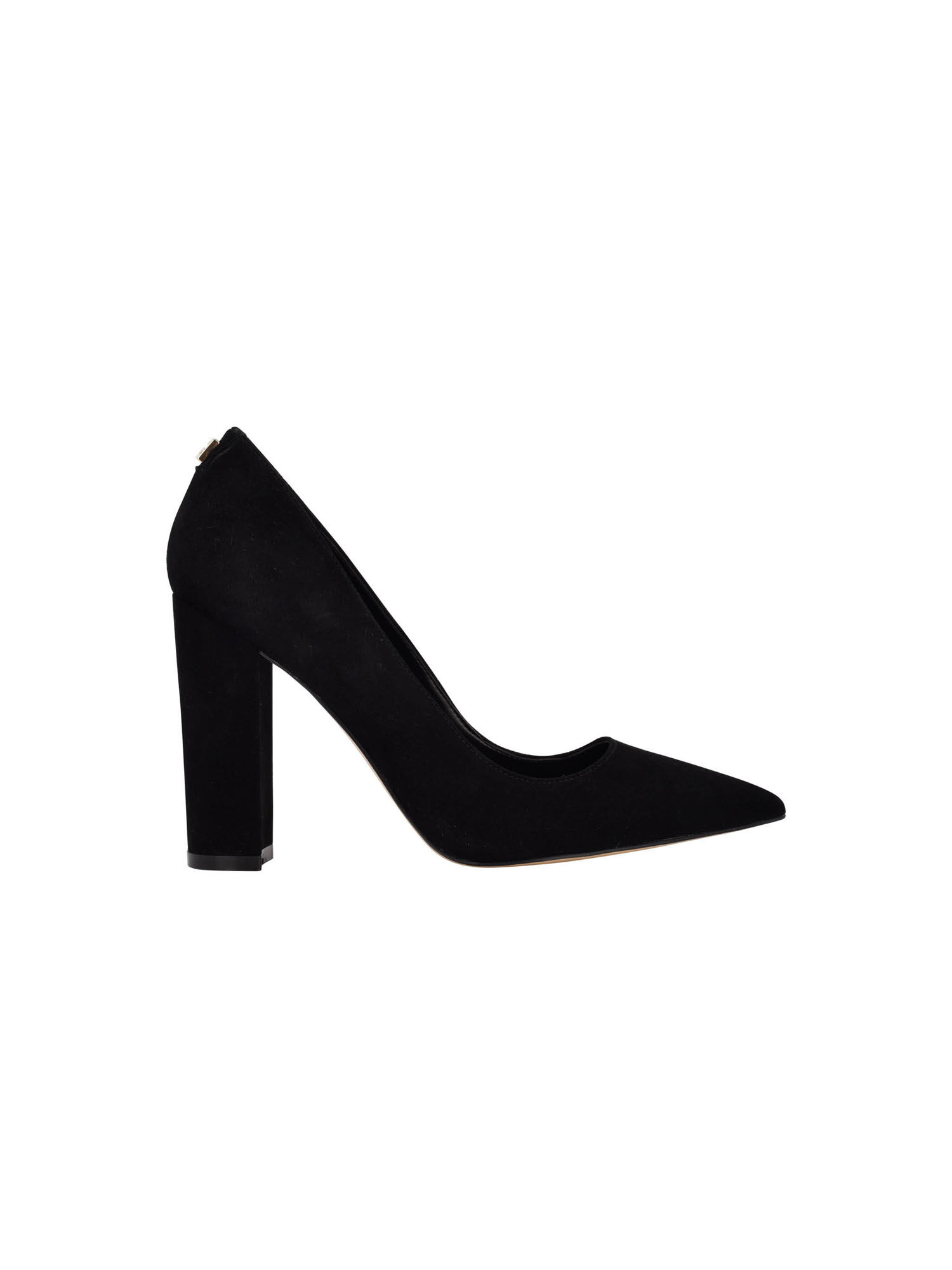 Shop GUESS Online Block Heel Pointy Toe Pump