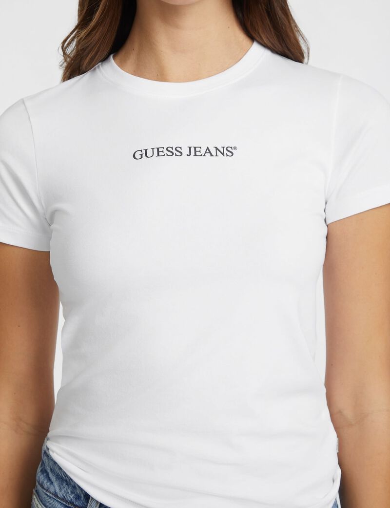 GJ SS CN SLIM LOGO PRINT TEE