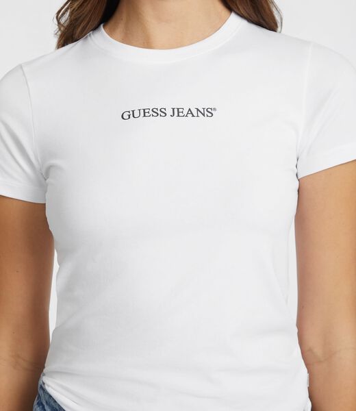 GJ SS CN SLIM LOGO PRINT TEE