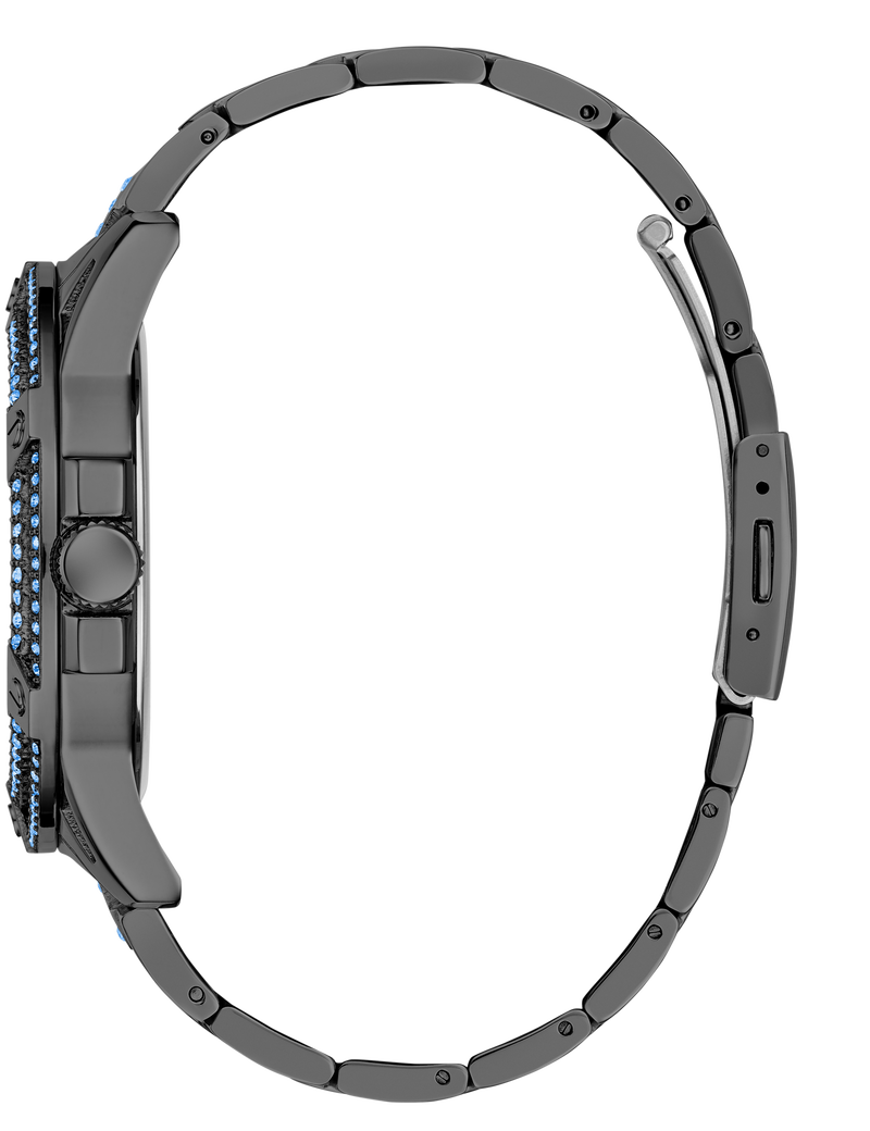 Mens Gunmetal Multi-function Watch