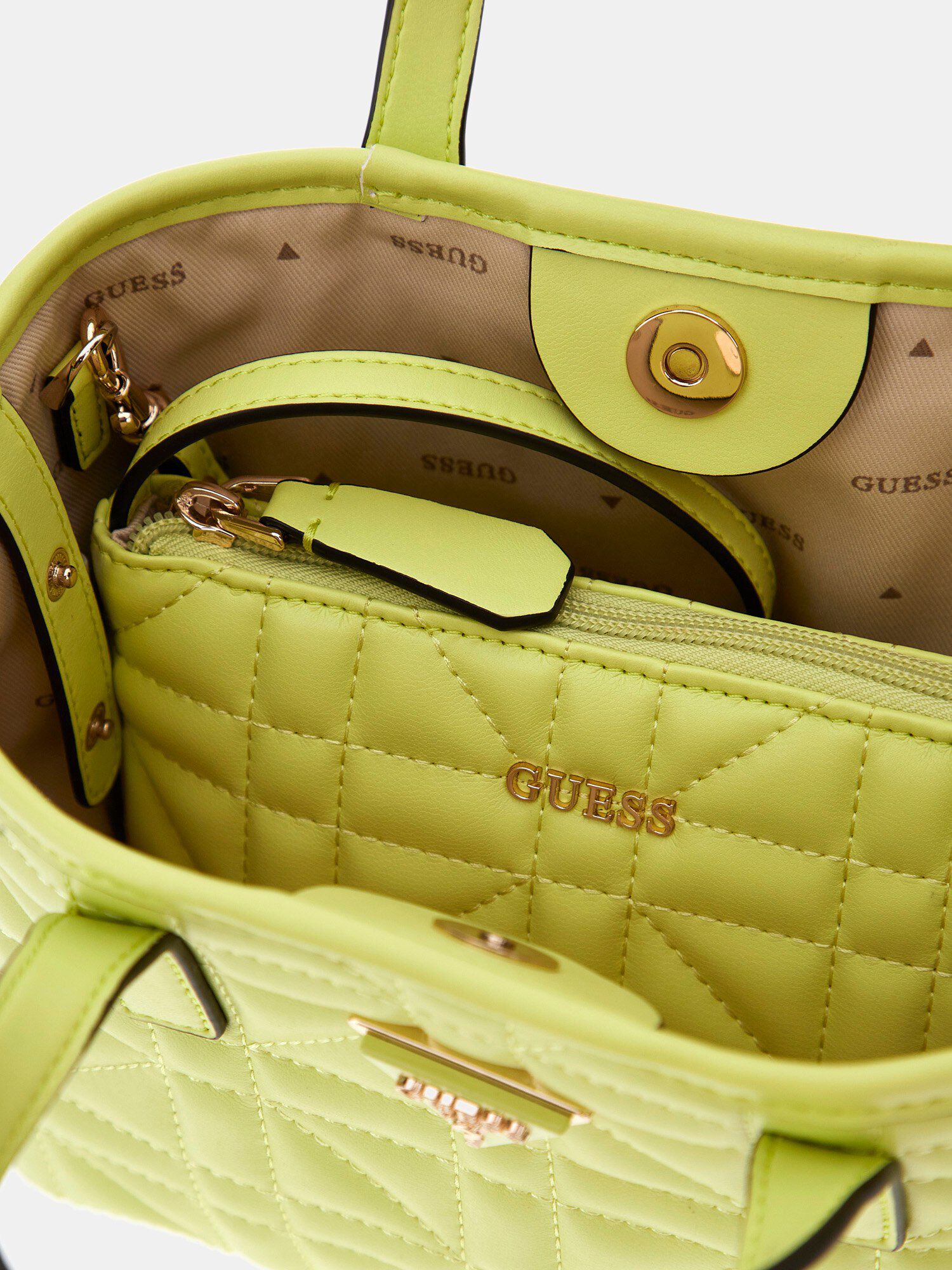 Guess elliana quilted top