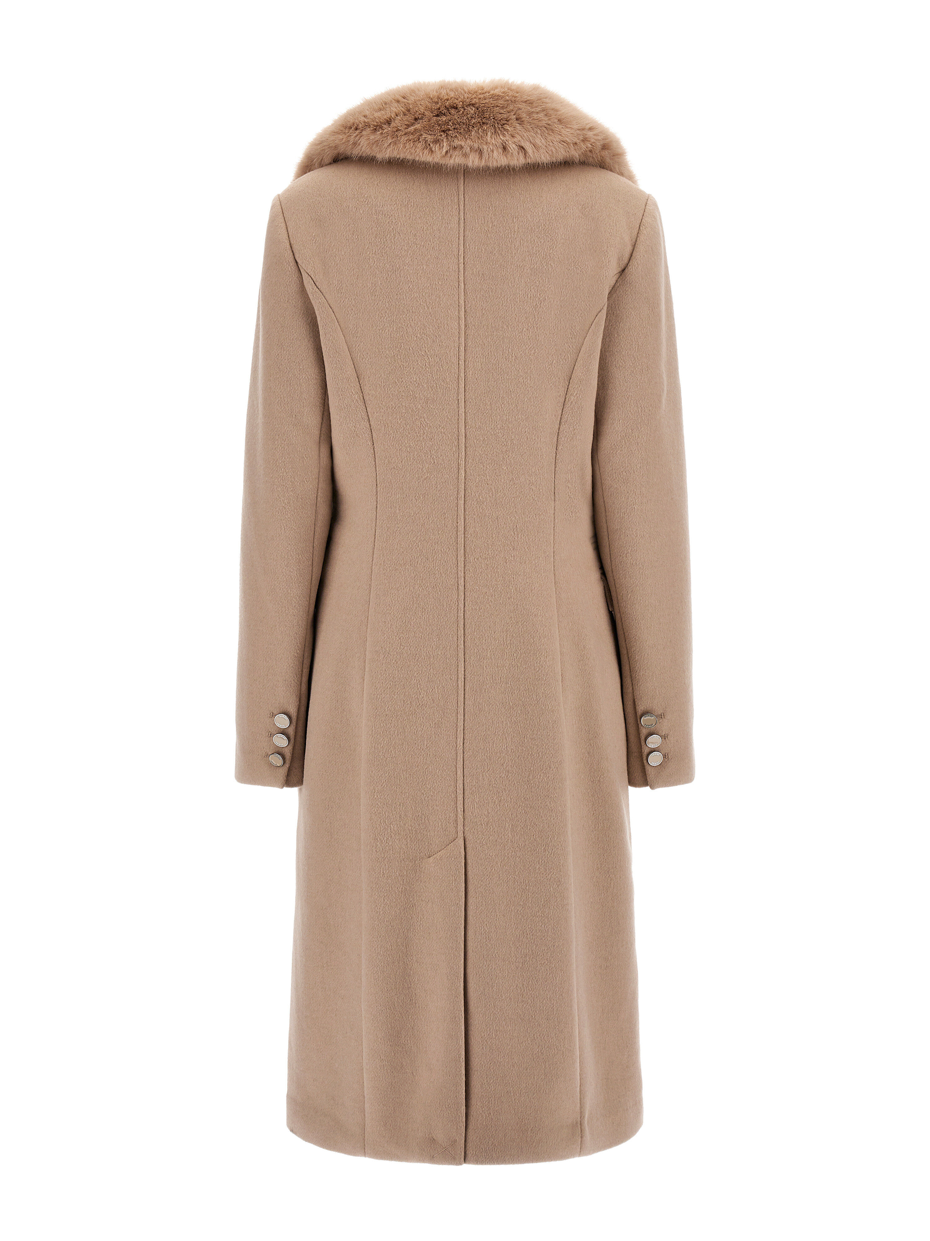 Guess camel coat clearance