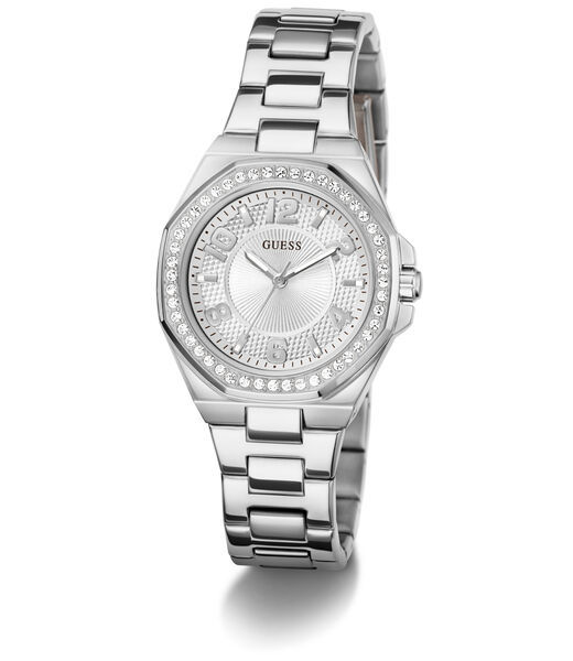 Ladies Silver Tone Analog Watch