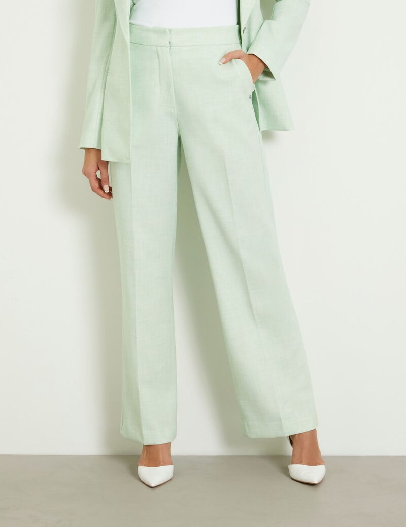 Mid rise relaxed pant