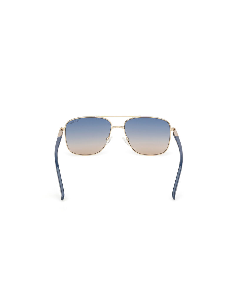 جيس square metal sunglasses