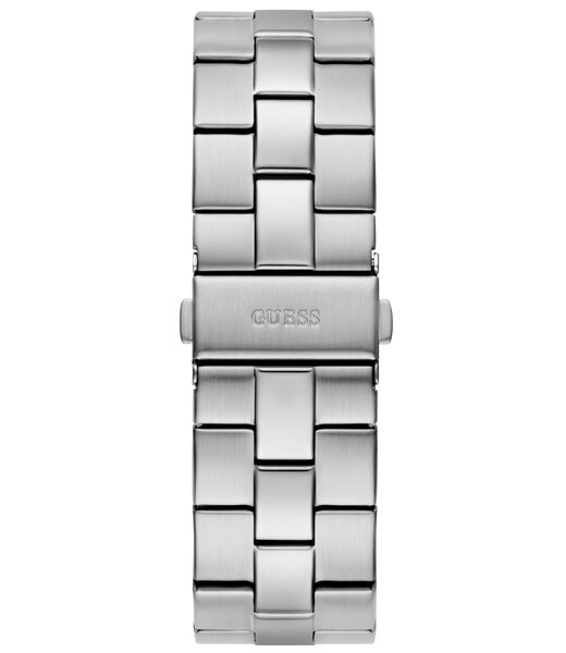 Mens Silver Tone Analog Watch