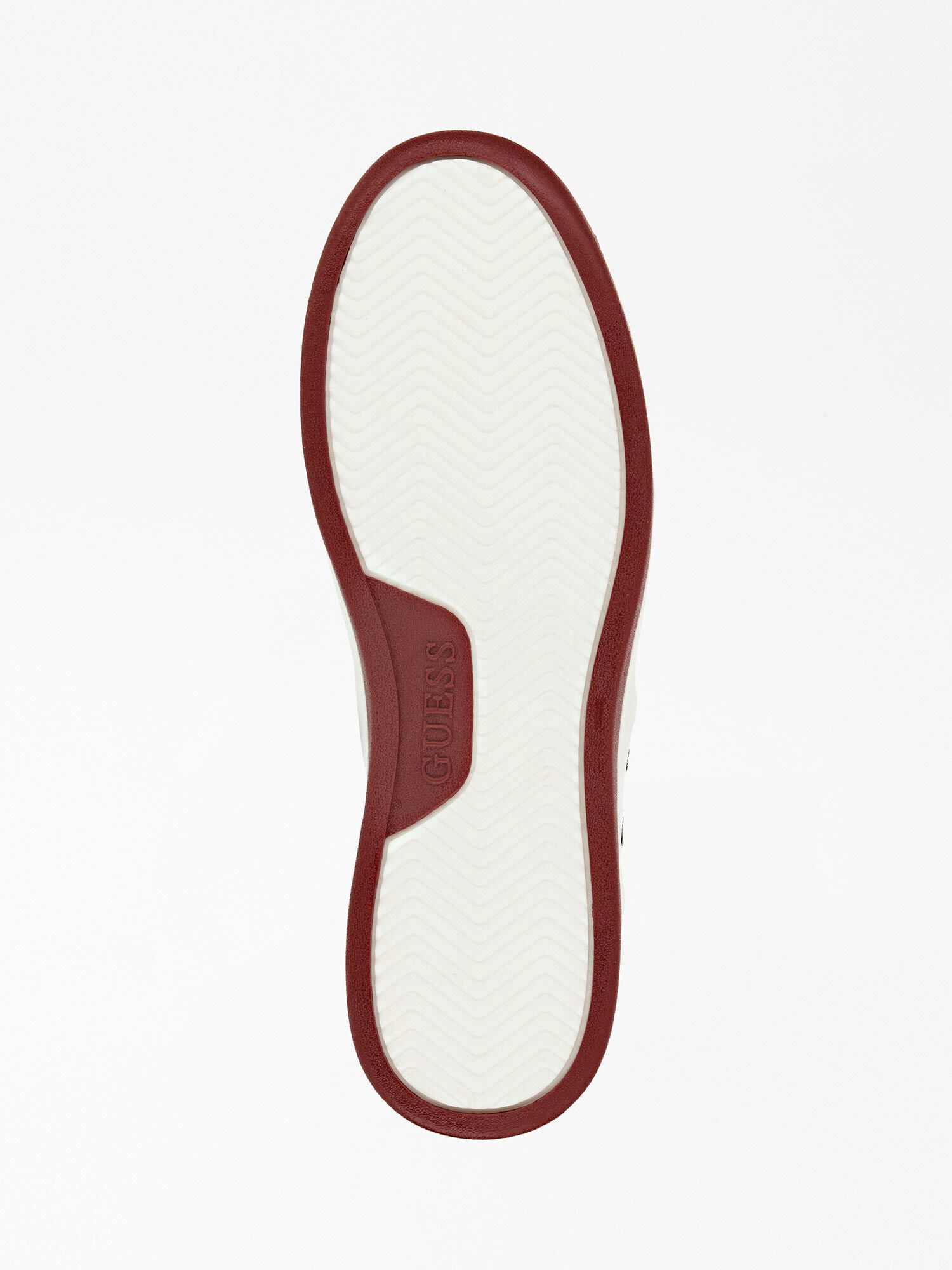 Guess red bottom best sale shoes