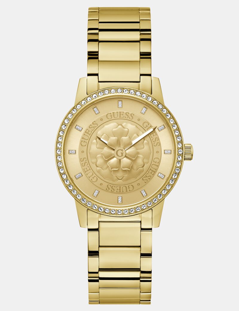 Ladies Gold Tone Analog Watch