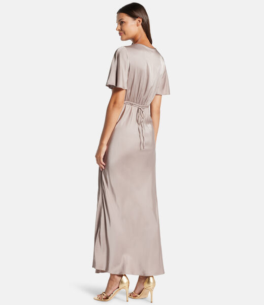 Martine split long dress