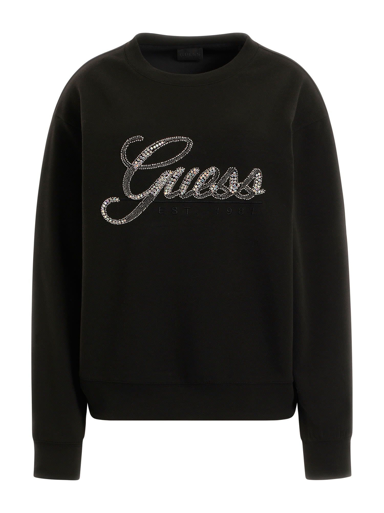 Guess sweater logo hotsell