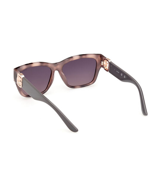 Rectangular Full Rim Sunglasses