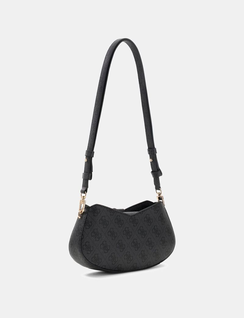 guess yvonne logo mini shoulder bag