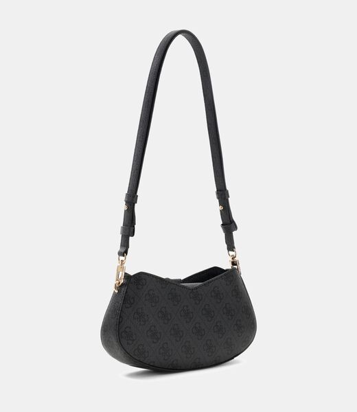 guess yvonne logo mini shoulder bag