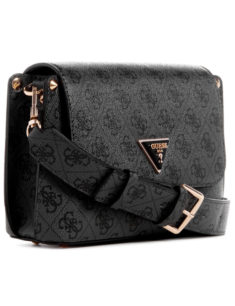 Meridian flap shoulder bag