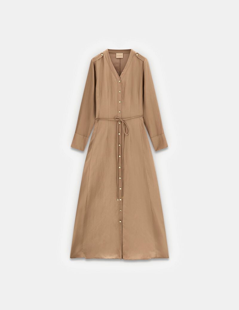 AILA BUTTON UP SHIRT DRESS