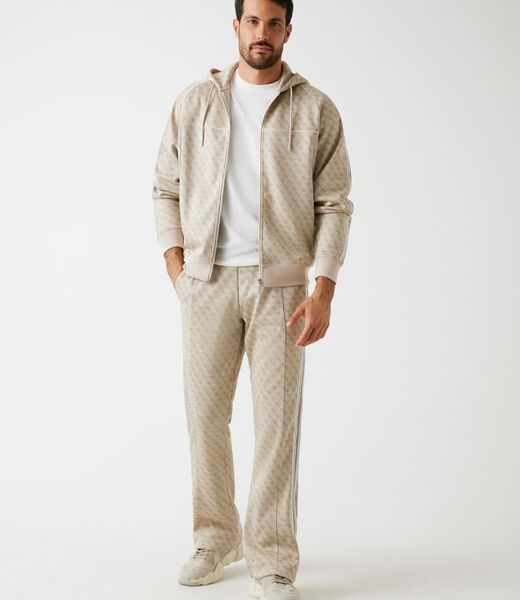 4G logo full-zip sweatshirt