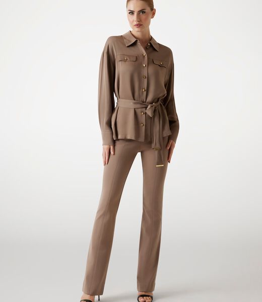 Marciano belted shirt
