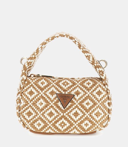 Rianee raffia mini handbag