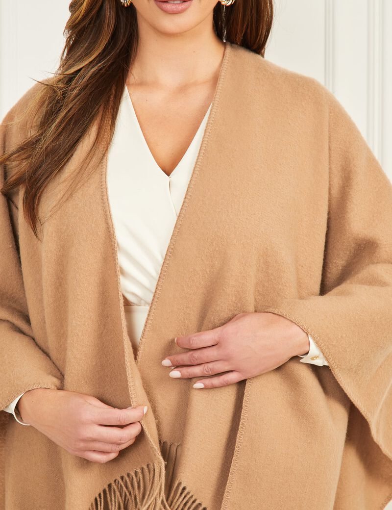 Marciano Wool Blend Cape