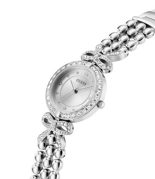 Ladies Silver Tone Analog Watch