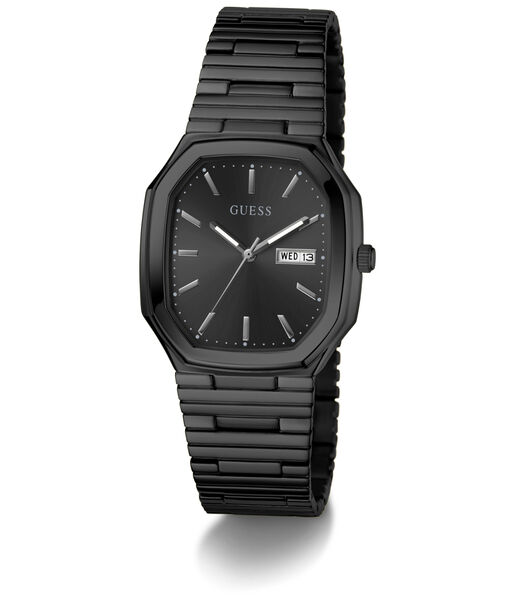 Mens Black Date Watch