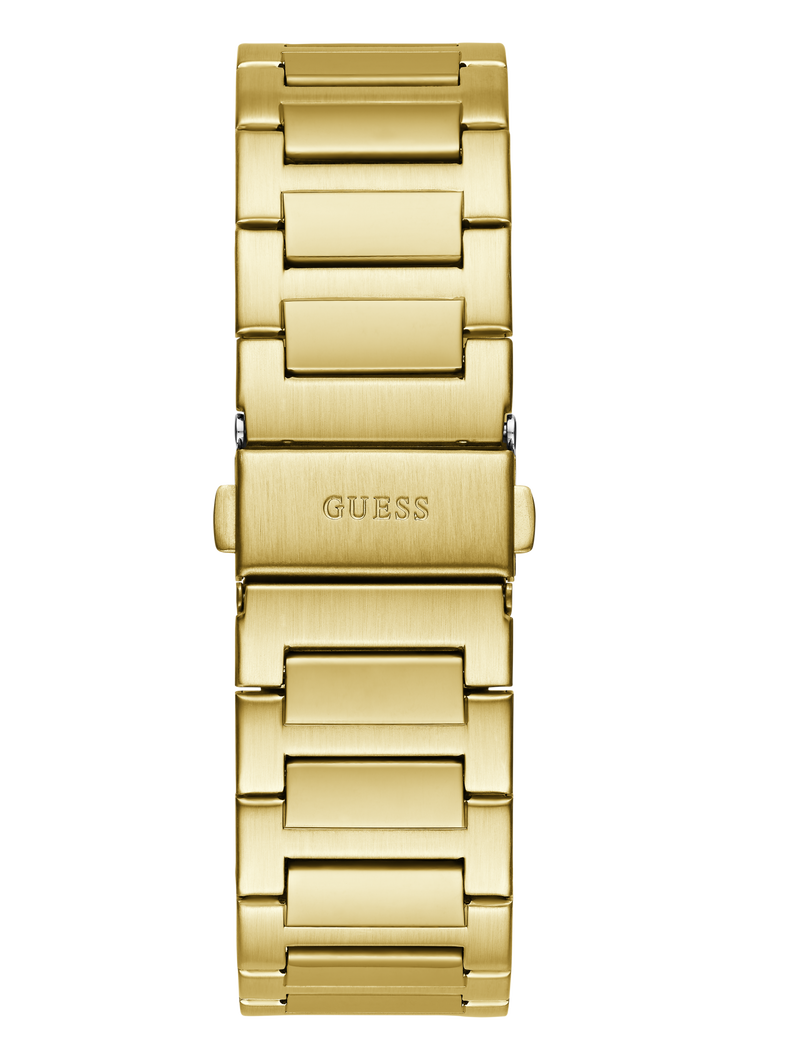 Mens Gold Tone Analog Watch