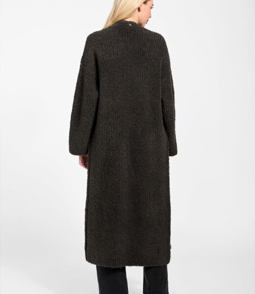 Beniko boucle midi cardigan