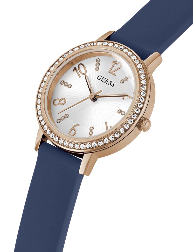 ساعة انالوج متعددة الألوان