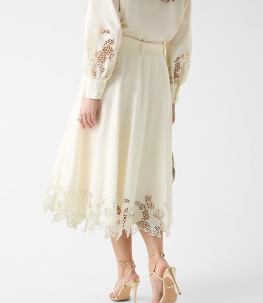 Sonia Embroidered Midi Skirt