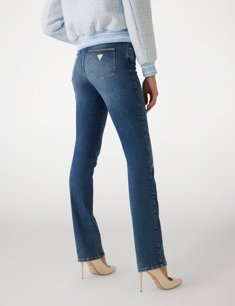 Sexy straight denim pant