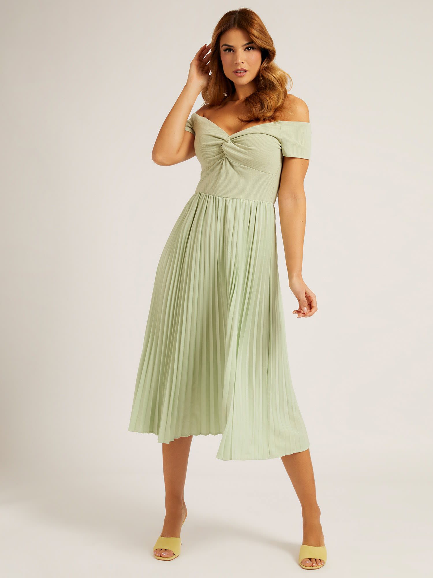 Guess pleated dress 2025