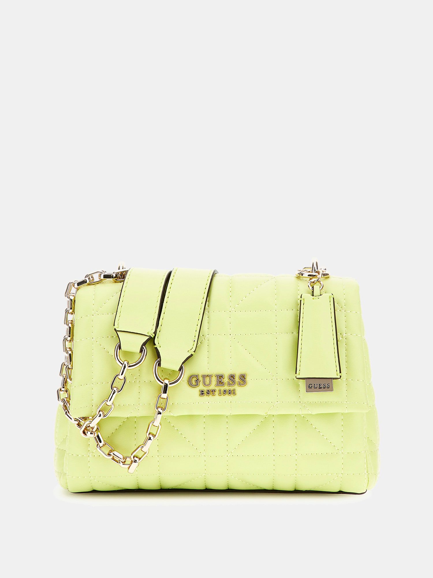 Shop GUESS Online Assia quilted crossbody