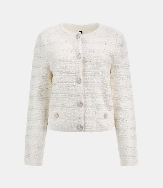 Marciano bouclé sweater jacket