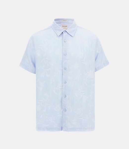 Jacquard Lyocell-blend shirt