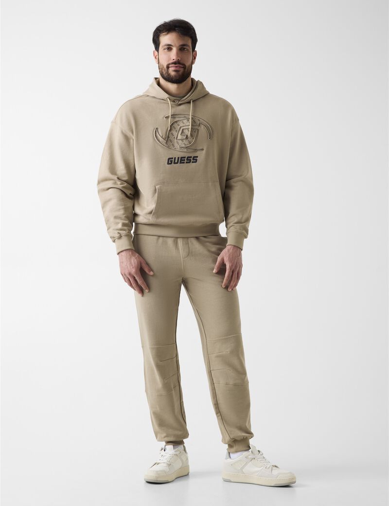 Front logo hoodie sweatshirt