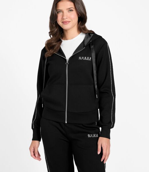 Scuba sweatshirt with hoodie