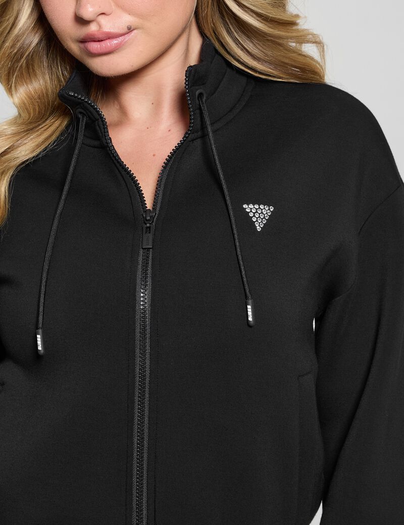 Scuba zip sweatshirt