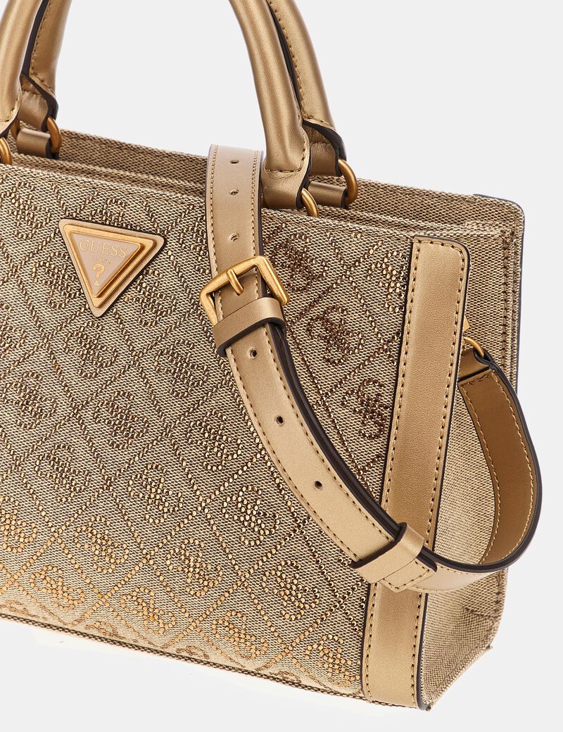 Dili 4G logo rhinestone handbag