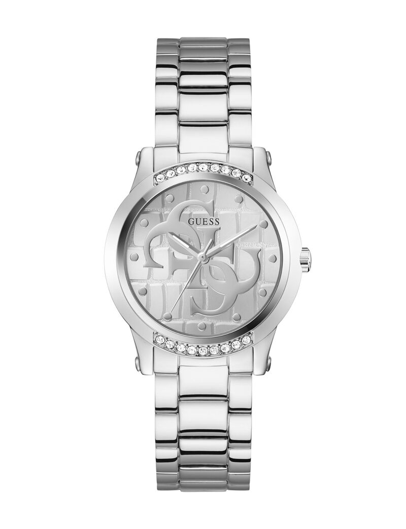Ladies Silver Tone Analog Watch