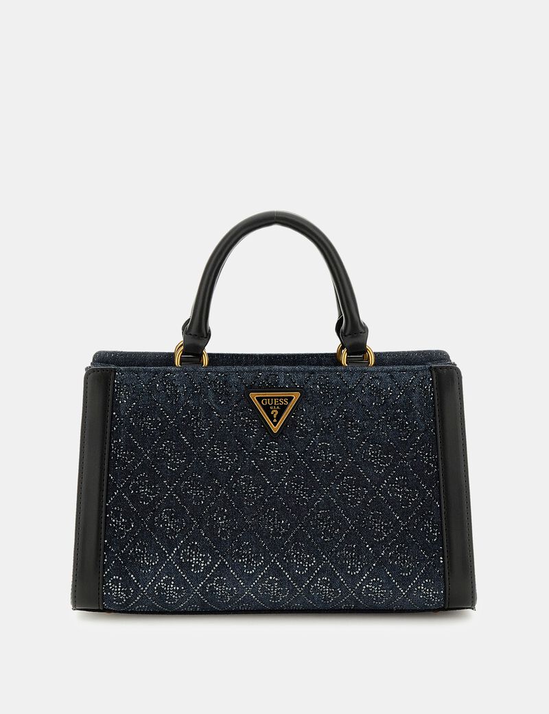 Dili 4G logo rhinestone handbag