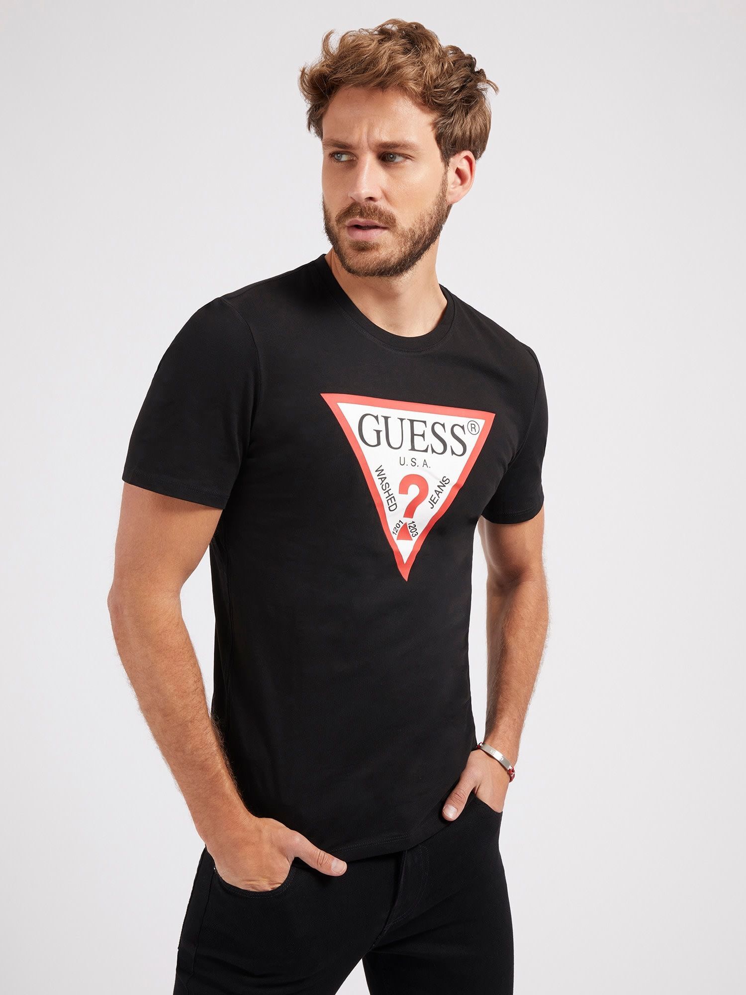 Shop T Shirts GUESS Online GUESS KSA