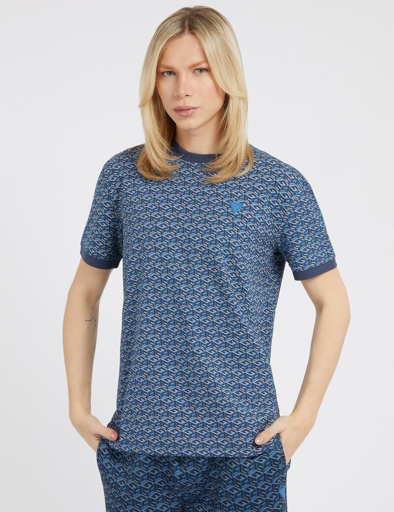 All Over G Cube Logo T-Shirt