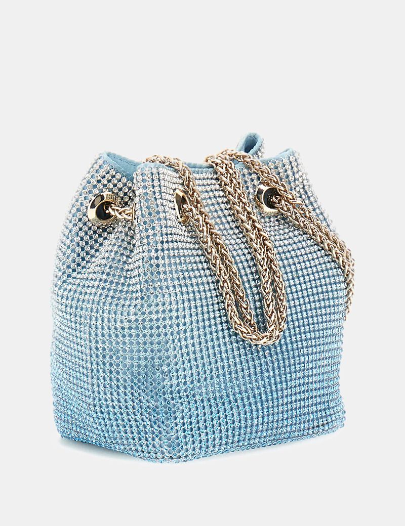 Zalina Rhinestone Mini Handbag