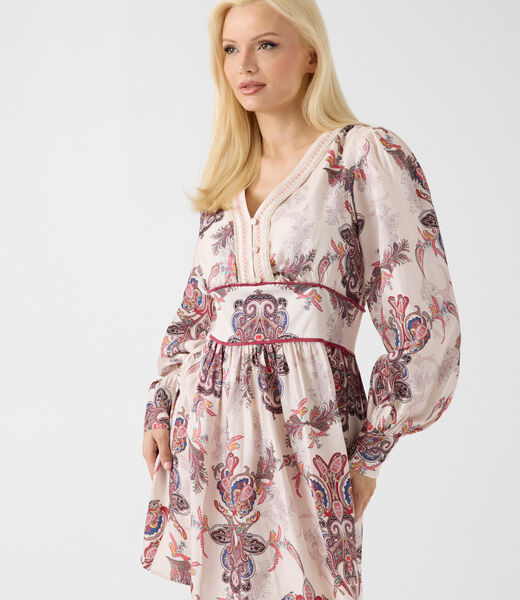 Printed mini dress