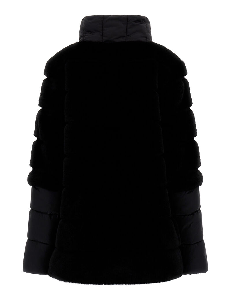 Marciano Faux Fur Inserts Puffer